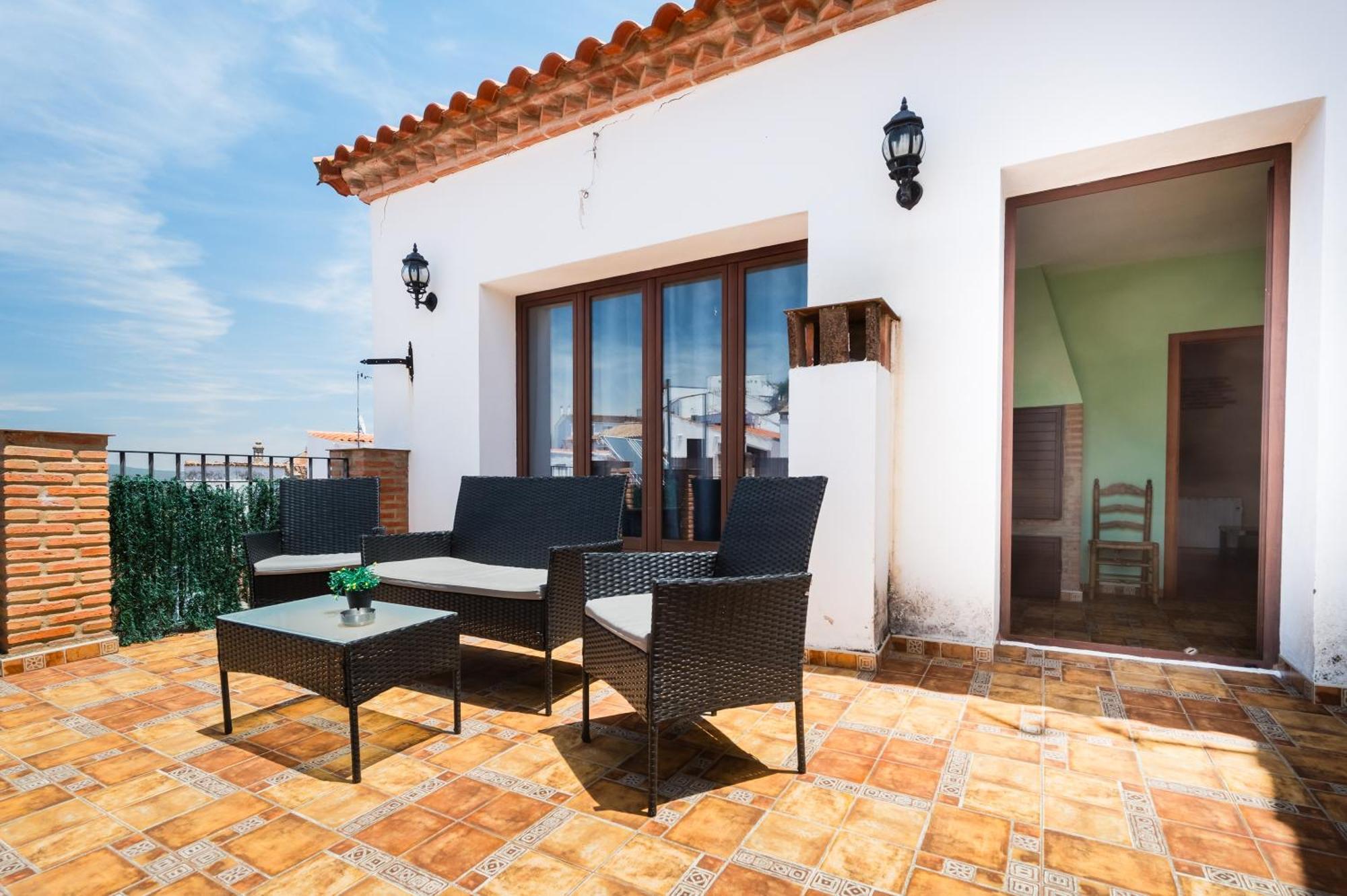 Villa Esencia Del Paladin Zufre Esterno foto
