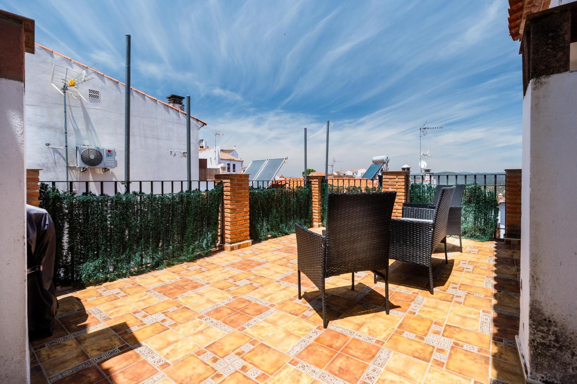 Villa Esencia Del Paladin Zufre Esterno foto
